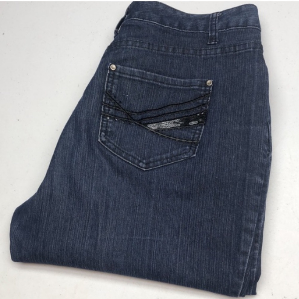 PREMIUM NORTHERN REFLECTIONS TOWN HIGH-RISE WIDE LEG JEANS 6/28x29 ⭐️